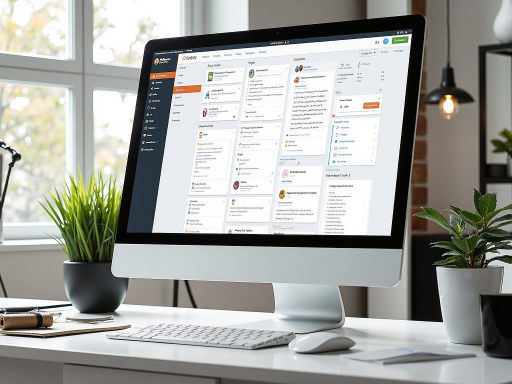 TestMail产品界面展示，现代化设计的邮箱管理界面，显示多个测试邮箱账户和邮件列表，深蓝色主题配色，清晰的信息架构，直观的操作按钮